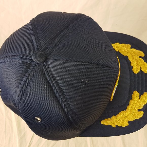 RCMP PRINCE GEORGE Leaves Hat Cap Snapback Vintage 80s police - Picture 7 of 11